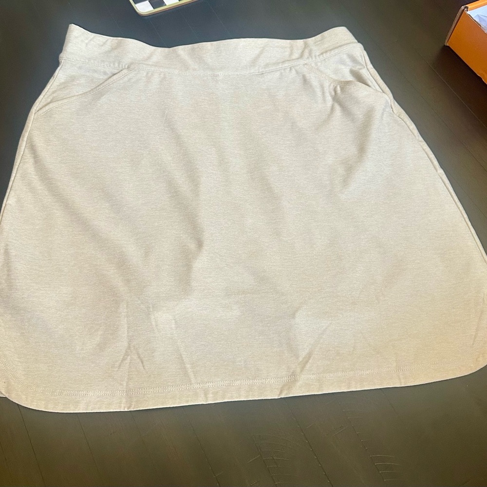 Peter Millar Cream Athletic Skort